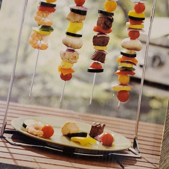 Shish kabob rack / skewers - Picture 3 of 3